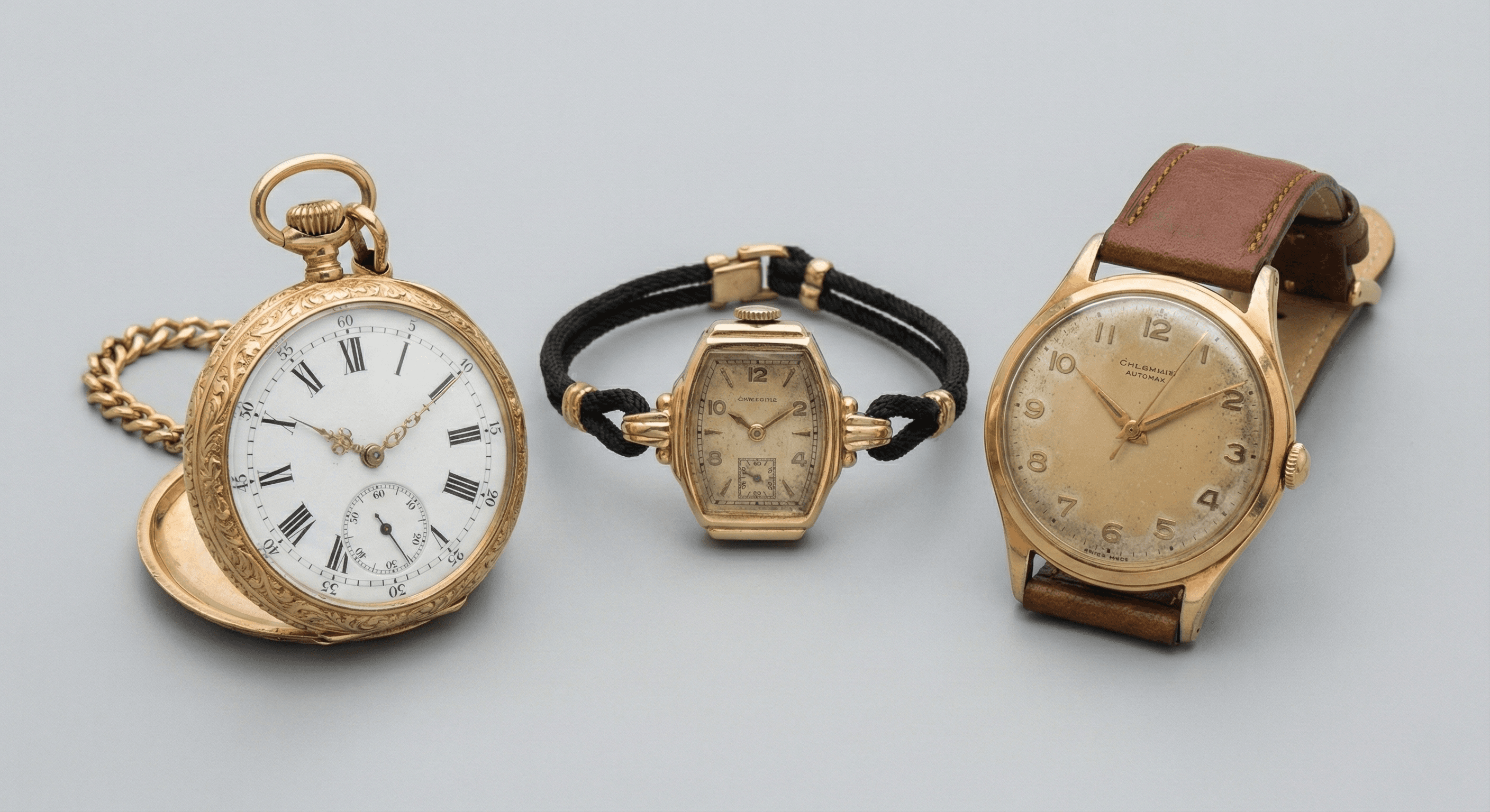 Vende relojes de oro